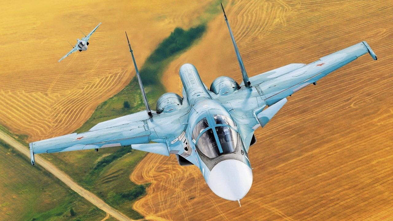 Russian Su-34 fighter bomber linked to glide bomb warfare in Ukraine